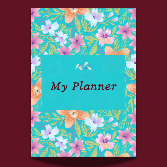 Floral Planner by Tinking