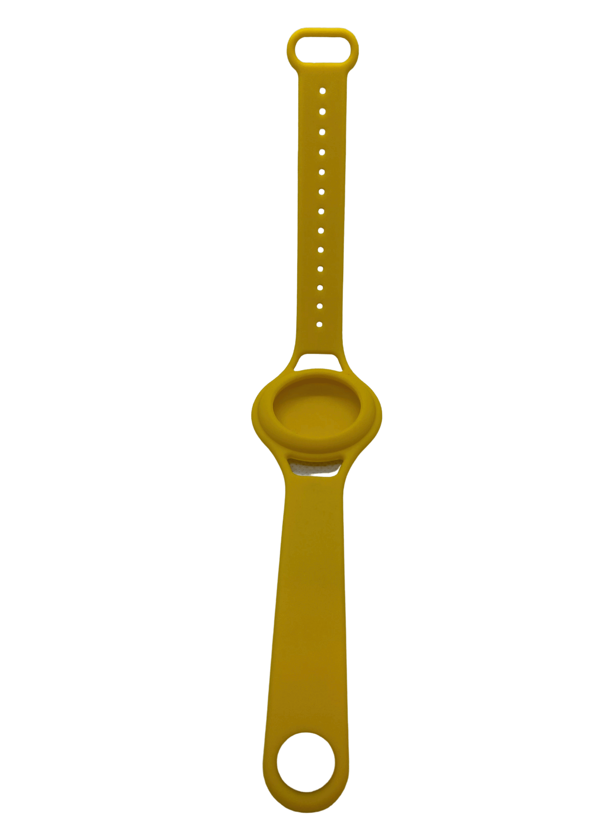 Yellow Silicone AirTag Case/Watch Band