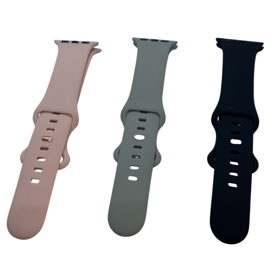 Silicone Sport Watch Bands Pack (3x)