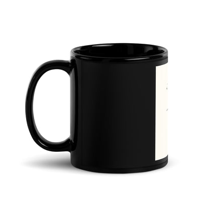 Black Glossy Mug