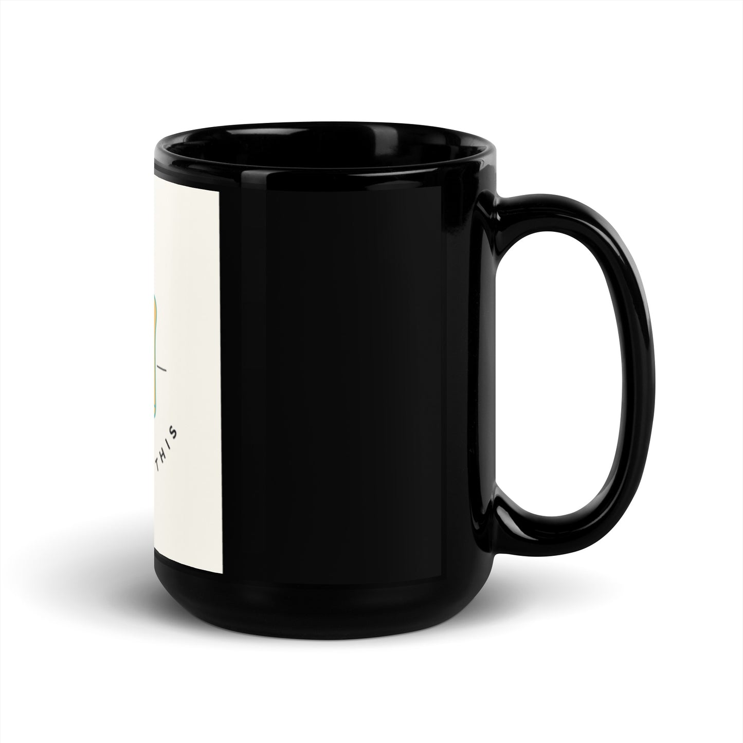 Black Glossy Mug